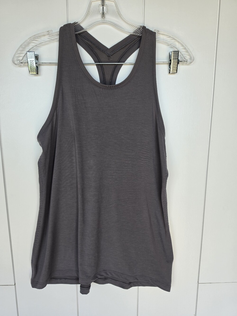 Athleta Grey Racerback Tank XS